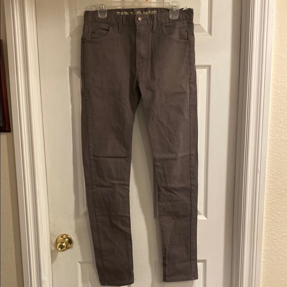 Dickies Slim Skinny Men's Gray Jeans 31x34